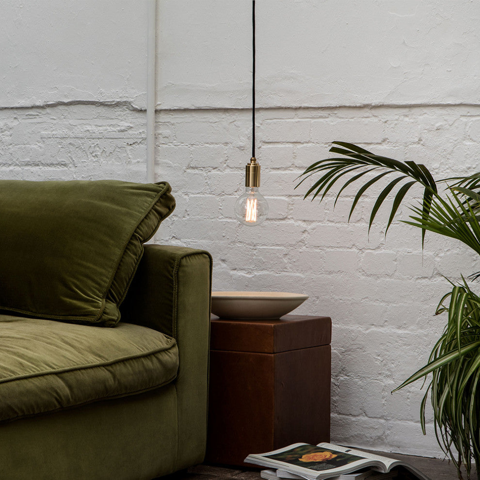 Brass Pendant Set With Elva Non-Tinted