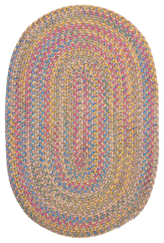 Botanical Isle Rug, Sand, 2'x10'