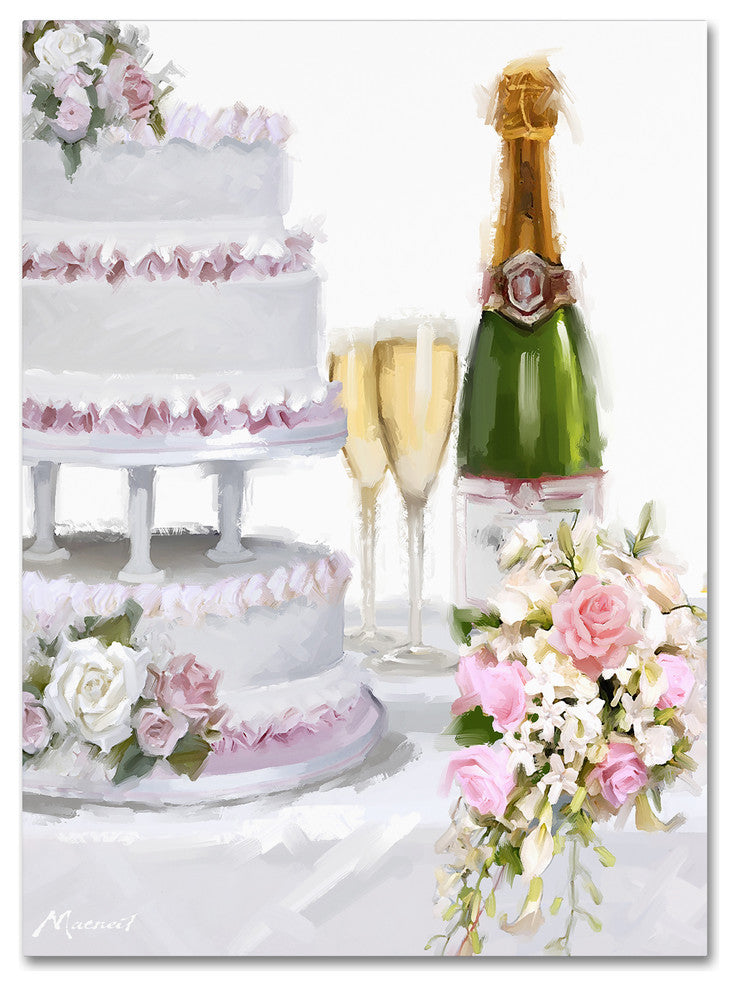 The Macneil Studio 'Wedding Cake' Canvas Art, 18" x 24"