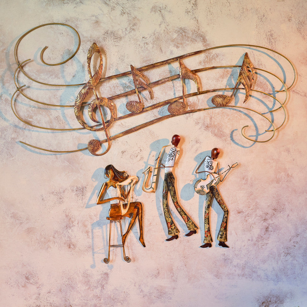 Guitar Player Wall Decor
