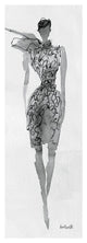 "Fashion Sketchbook VIII" Digital Paper Print by Anne Tavoletti, 20"x56"