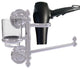Prestige Regal Hair Dryer Holder and Organizer, Satin Chrome