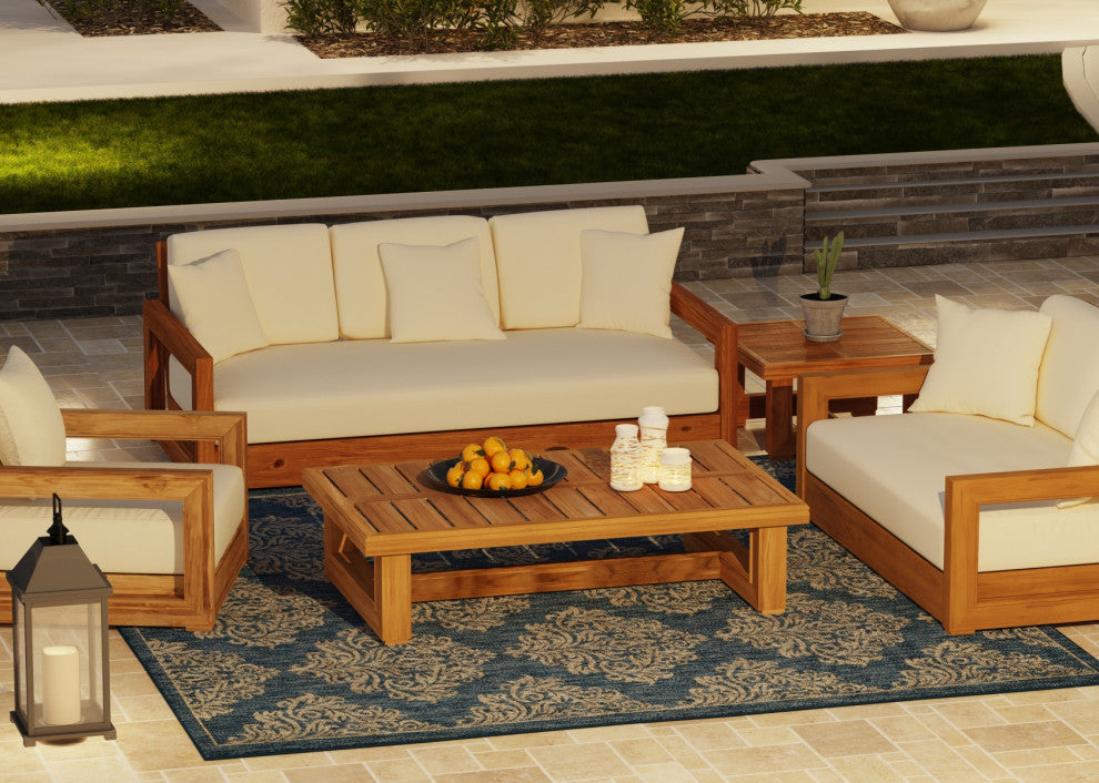 Safavieh Montford Teak Coffee Table