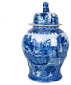 Mountain Pagoda Temple Jar Small