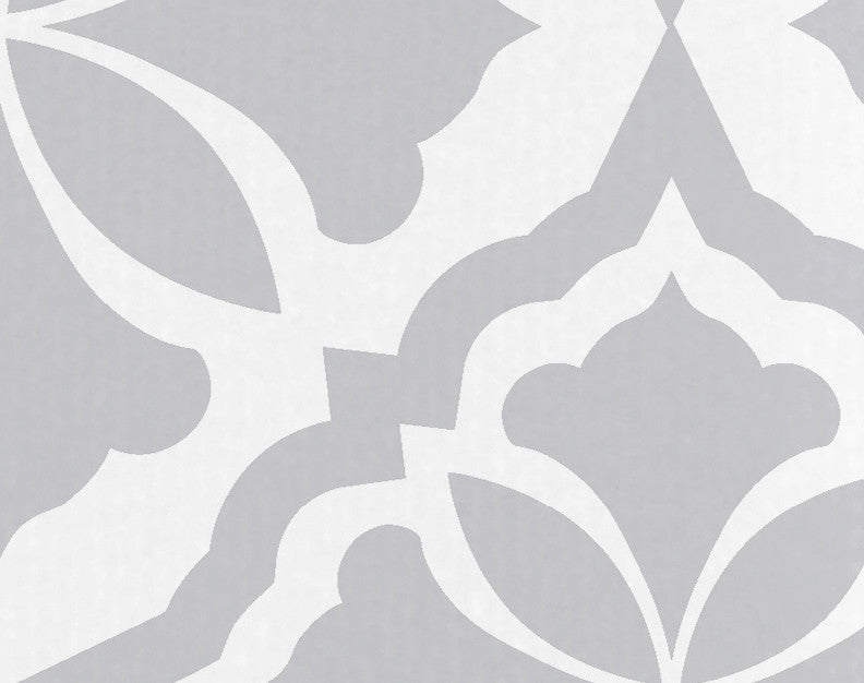 18x30" Ceylon, Geometric Print Hand Towels, Gray