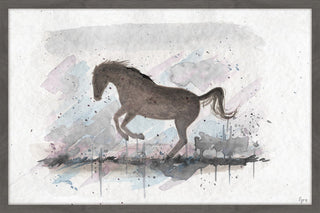 "Unstoppable" Framed Painting Print, 30"x20"