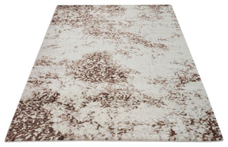 MACHINE MADE HEATSET POLYPROPYLENE AREA RUGS -Cream Color, Abstract Design, [Rectangle] 4'4''x6'4''