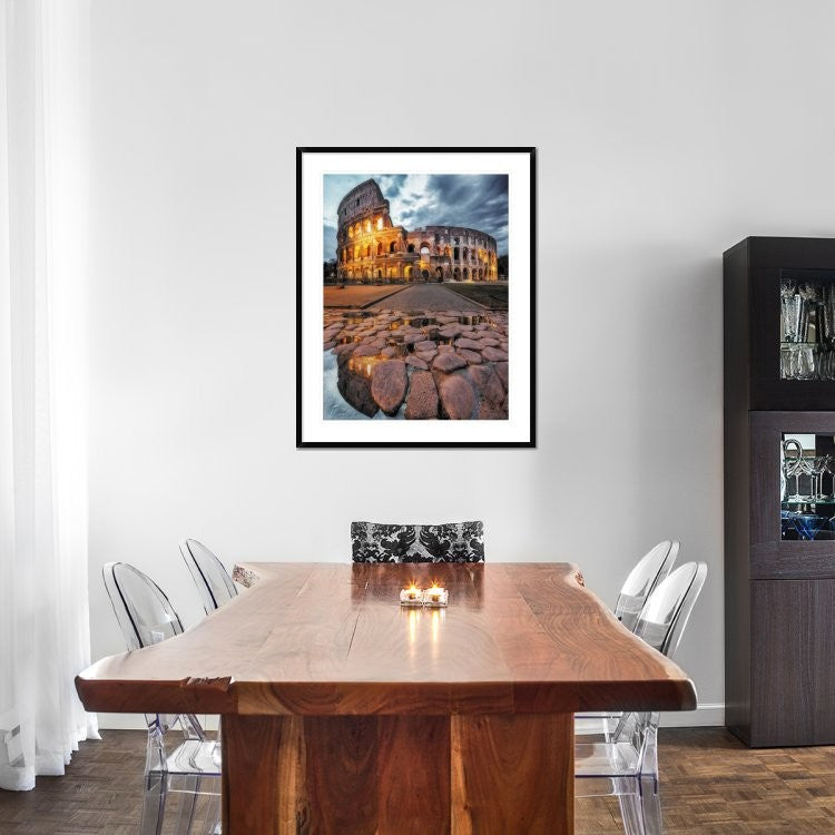 "The Colosseum" Framed Digital Print by Cuomo Massimo, 35x44"