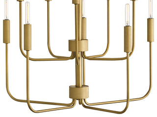 Lark Austen Medium Multi Tier, Lacquered Brass