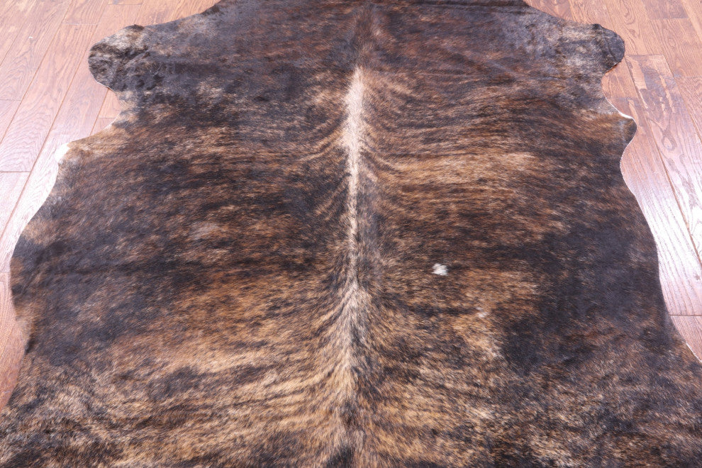 Organic Natural Hair-On Cowhide Area Rug 7' 3" X 6' 7" C1625