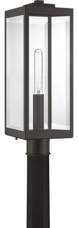 Westover 1-Light Outdoor Lantern, Western Bronze