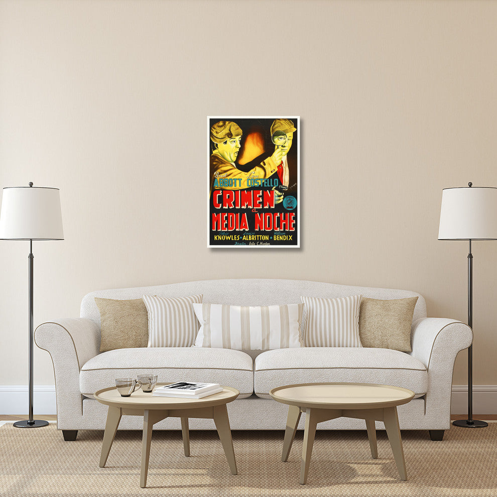 Abbott and Costello, Spanish, Who Done It, 28x40