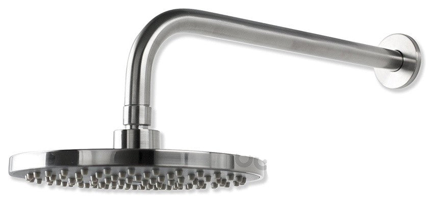 Artemisa Wall Mounted Brushed Nickel 3-Piece Shower Combo