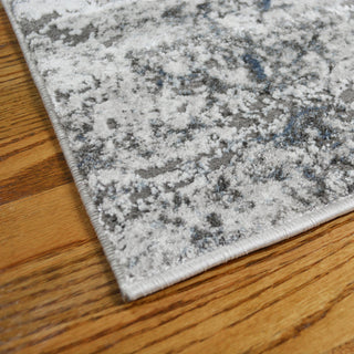 Everest Quartz Contemporary Area Rug, Blue, 7'10"x9'10"