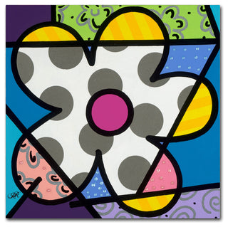 Roberto Rafael 'Big Flower III' Canvas Art