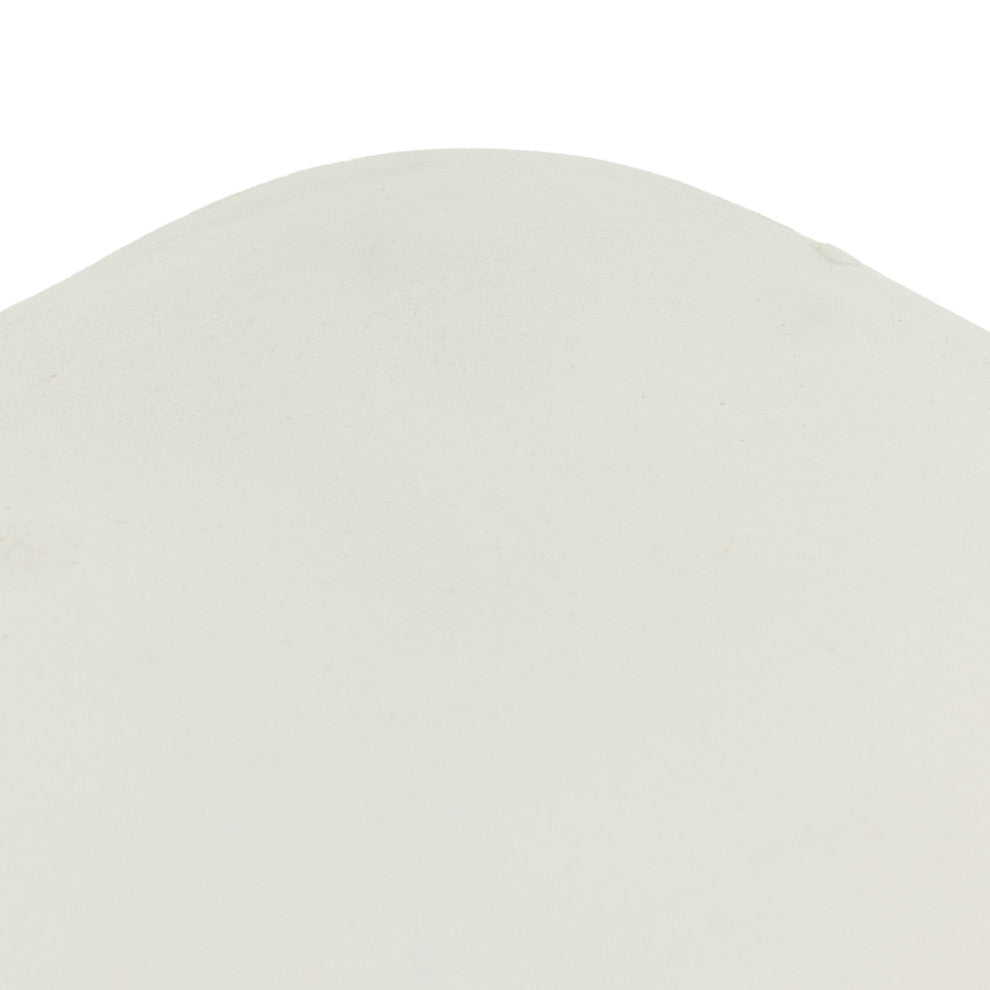 Basil Outdoor Square Drink Table-Mat Wht