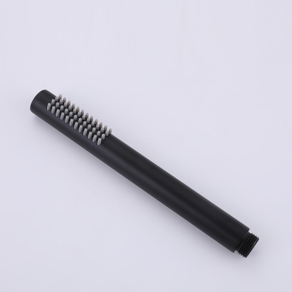 Unique Shower System With Handheld Shower, Matte Black