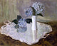 Paul Cesar Helleu Still Life With Hydrangias, Gallery Wrapped Canvas, 20"x25"