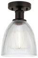 Innovations 616-1F-OB-G382 Castile 1 Light Semi-Flush Mount, Oil Rubbed Bronze