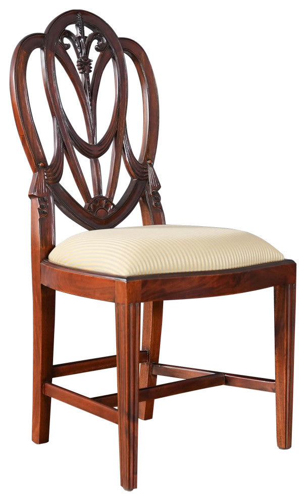 Mahogany Sweet Heart Side Chair