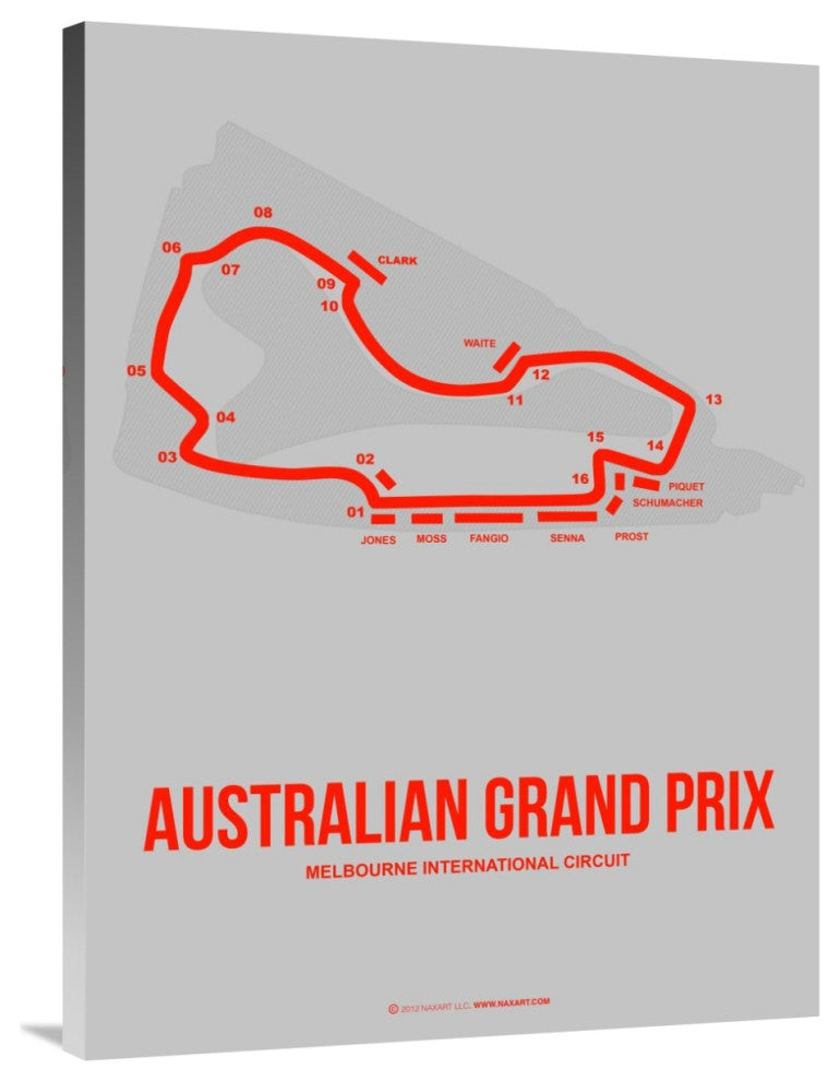 "Australian Grand Prix 1" Fine Art Print