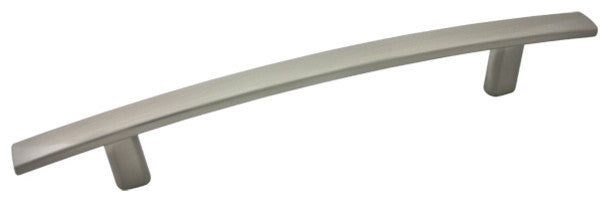 Cosmas 2363-128SN Satin Nickel 5"� CTC Subtle Arch Cabinet Pull [5-PACK]
