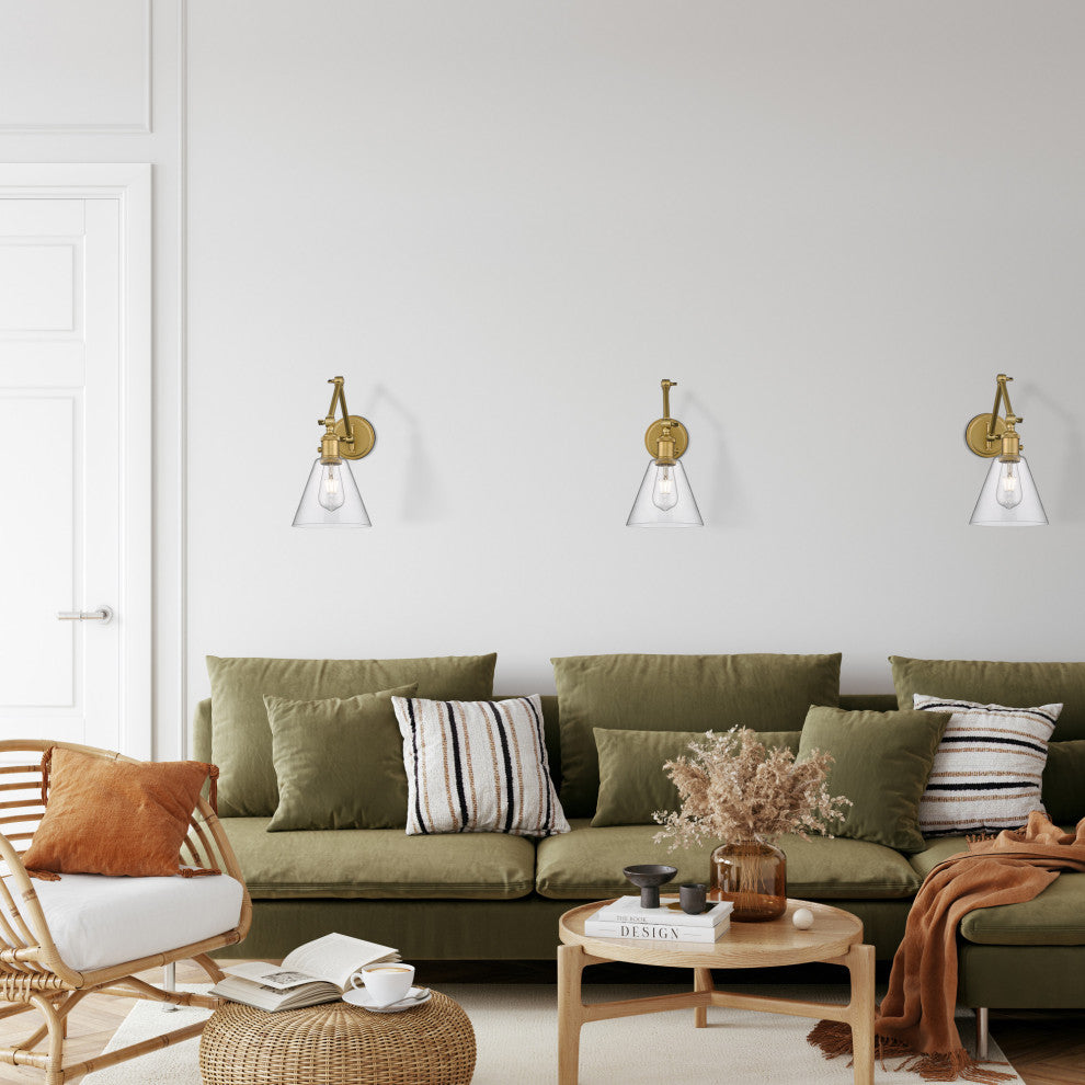 Z-Lite 348S Gayson 8" Tall Wall Sconce - Matte Black