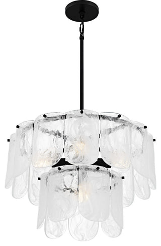 Quoizel CAS2824 Cassidy 5 Light 24"W Pendant - Matte Black