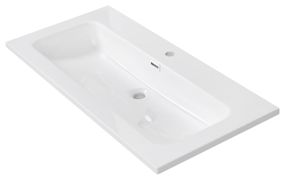 40" Solid Surface Resin Streamline K-1801-40 Vanity Top