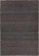 Mabel Handwoven Contemporary Rug, Charcoal, Rectangular 7'9x10'6
