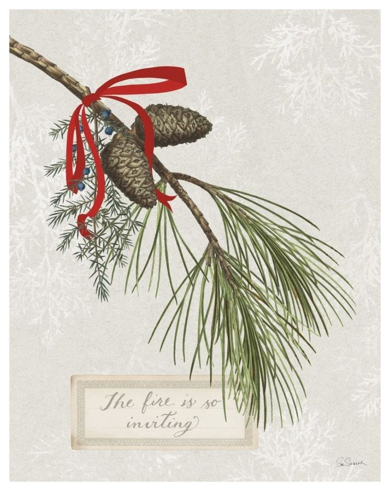 "Joyful Tidings III" Digital Paper Print by Sue Schlabach, 24"x30"