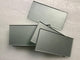 Metallics 3"x6" Glass Subway Tile,White, Set of 128