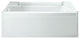 Sterling  Accord 21"x32"x60" Vikrell Bathtub