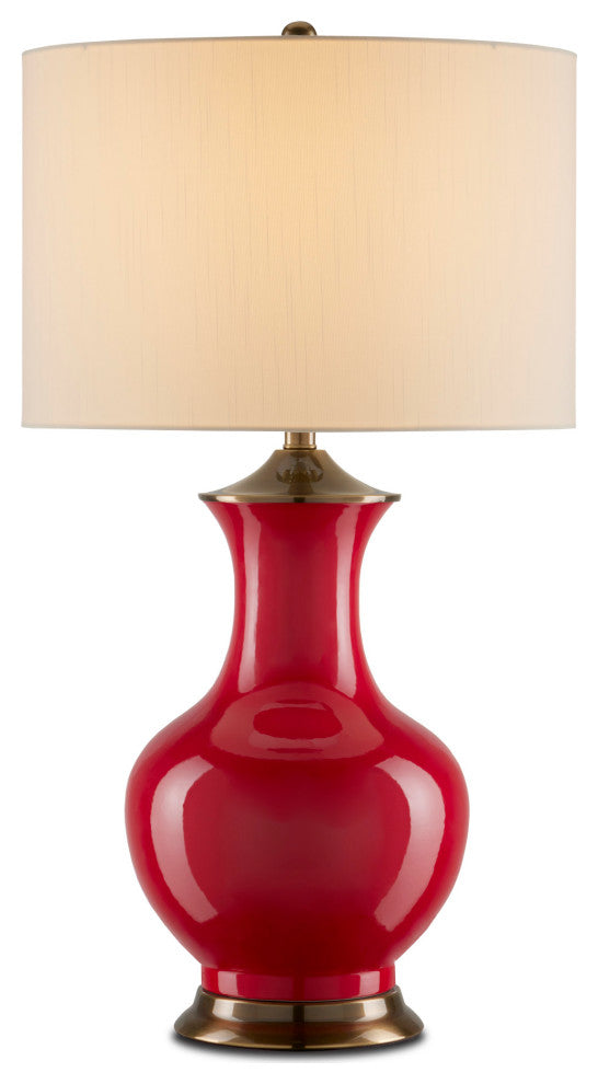 Lilou Red Table Lamp