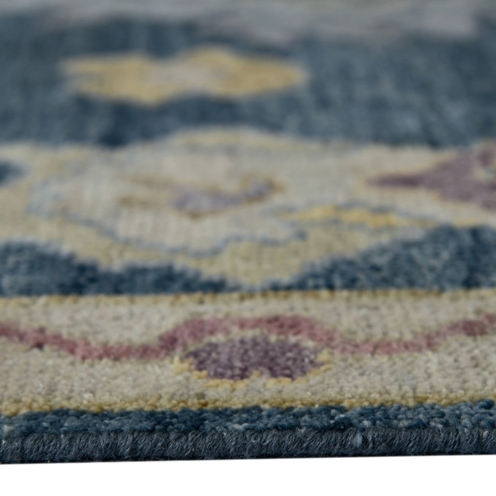 Jaigarh Carmina Area Rug, Blue, 8' x 10', Oriental