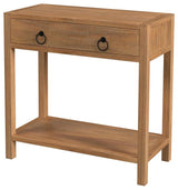 Lark 30 Wood 1-Drawer Nightstand, Light Brown