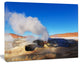 Geyser Sol De Manana Bolivia, Extra Large Landscape Canvas Art, 60"x28"