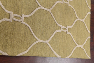 Trellis Oriental Area Rug Hand-tufted Contemporary Wool Carpet 5x8