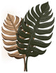 Copper and Green Botanical Wall Decor