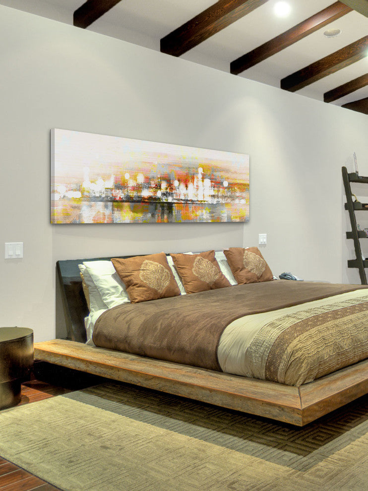 "Hong Kong" Fine Art Canvas Print, 30"x10"