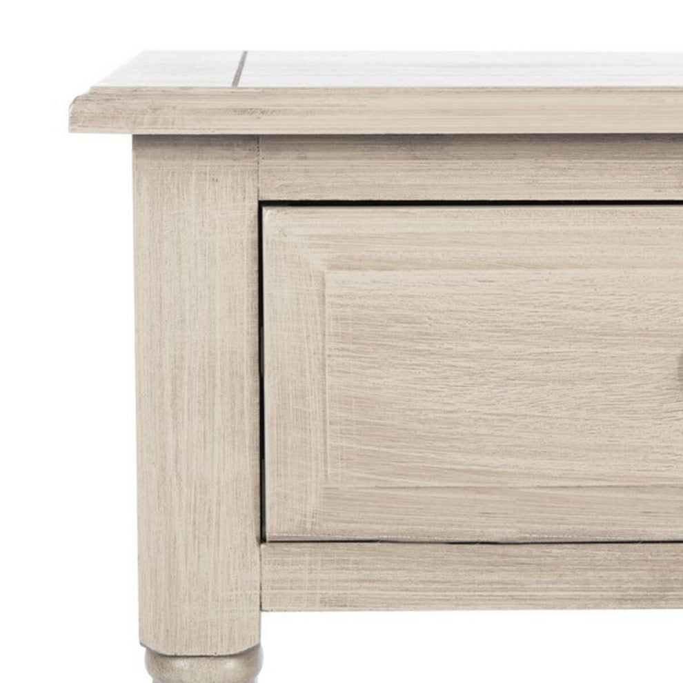 Safavieh Primrose 2 Drawer Console Table, Greige