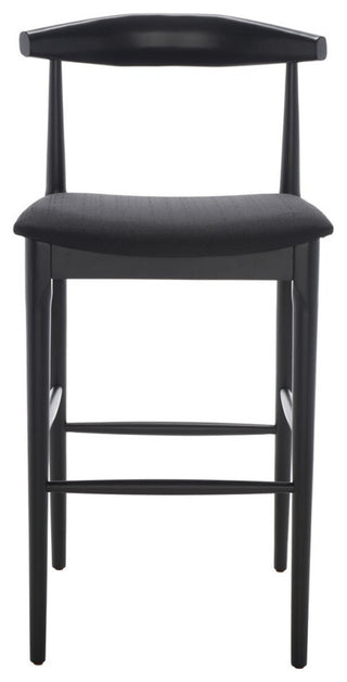 Safavieh Lionel Retro Barstool, Black