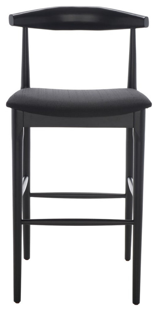 Safavieh Lionel Retro Barstool, Black