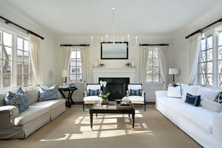 Living District Rohan 54" Chandelier in White