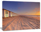 Laguna Canapa Bolivia at Sunset, Modern Landscape Canvas Art, 20"x12"