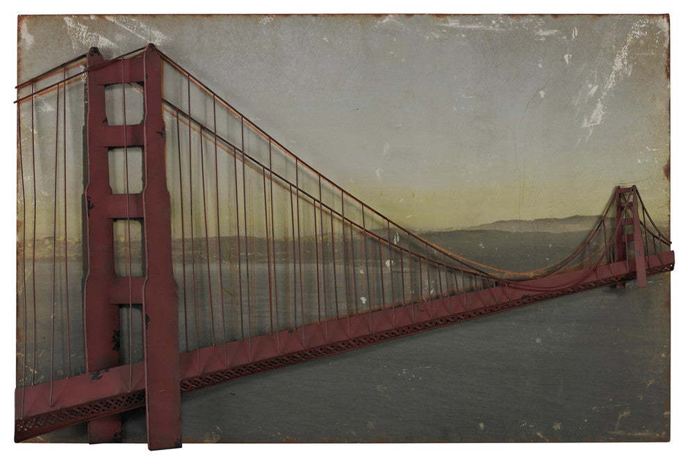 Sterling 51-10141 Golden Gate Bridge-Golden Gate Bridge, Set on Print