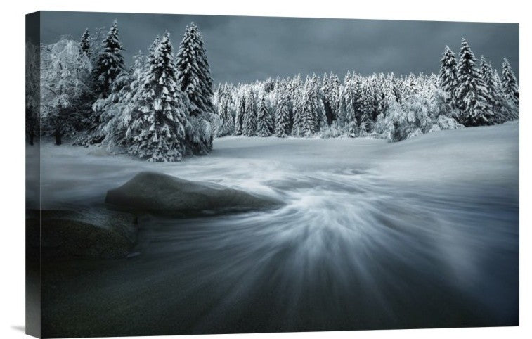 "Just A Dream" Stretched Canvas Giclee by Arnaud Maupetit, 18x12"
