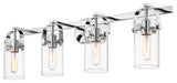 4 35" Bath Vanity-Light Polished Chrome