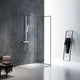 Eviva Liri Chrome Thermostatic Square Shower Column