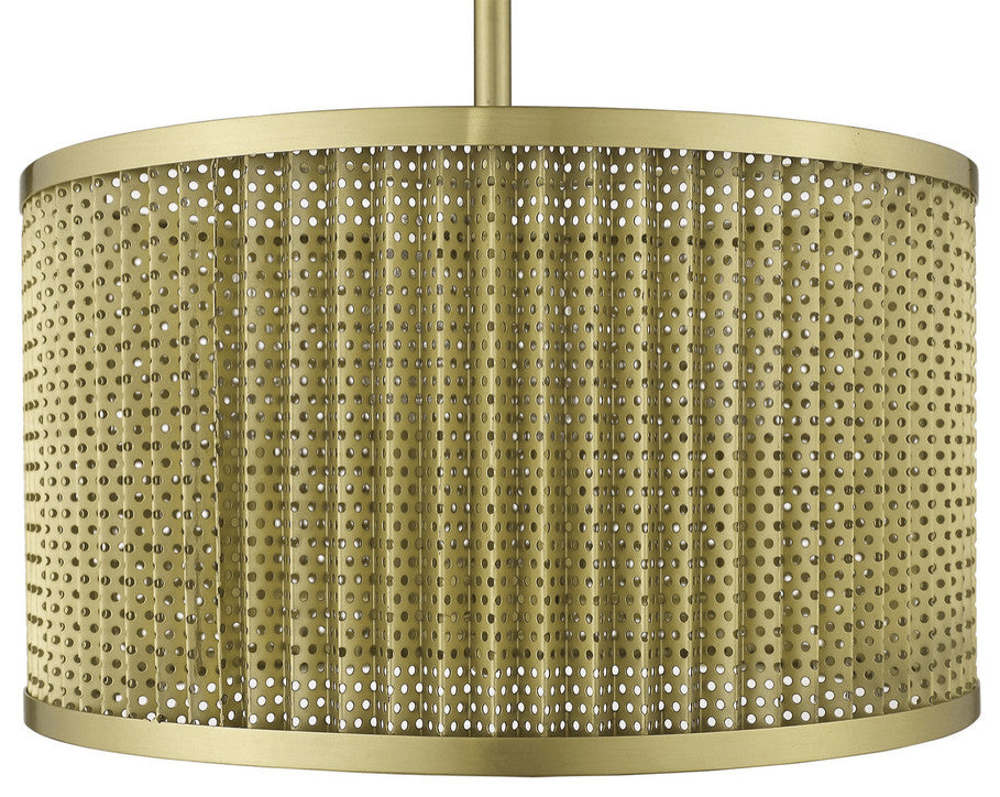 Basetti 4-Light Gold Convertible Pendant